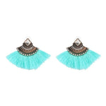 Big Boho Drop Earrings Long Fringe Earrings