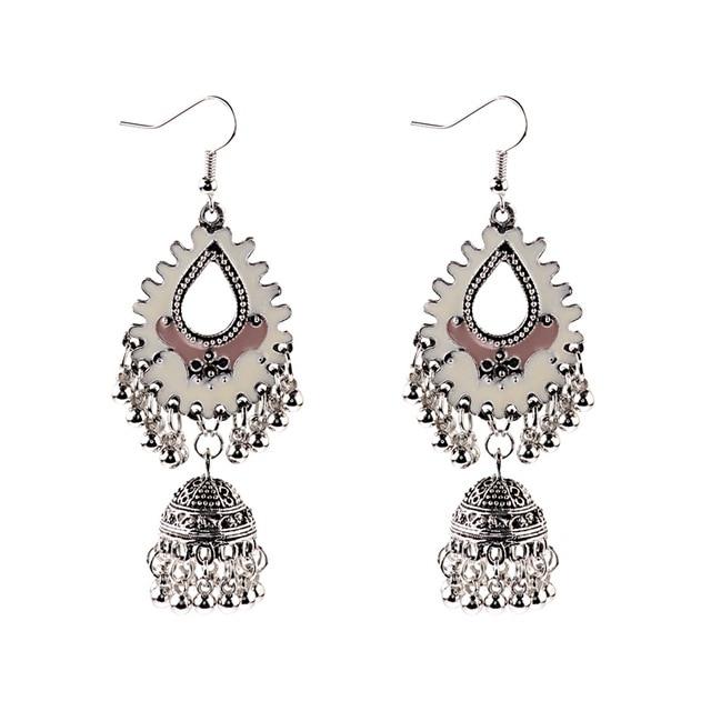 Indian  Gypsy Boho Vintage Earrings