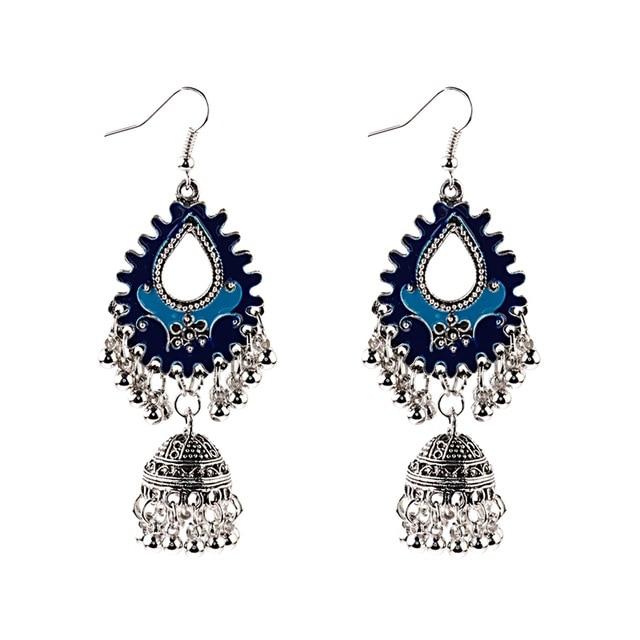 Indian  Gypsy Boho Vintage Earrings