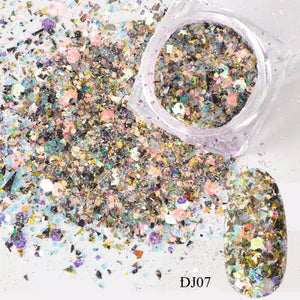 Amazing Nail Mermaid Glitter Flakes