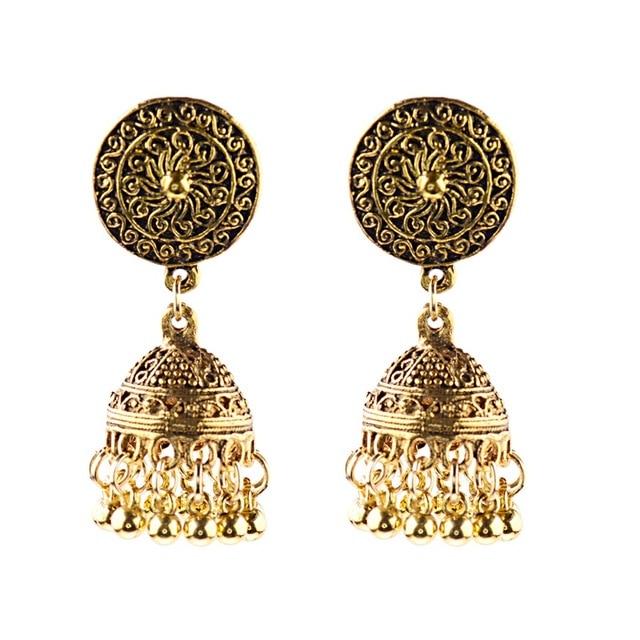 Indian  Gypsy Boho Vintage Earrings