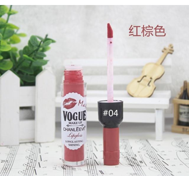 Cute Wine Bottle Lip Gloss Matte Waterproof