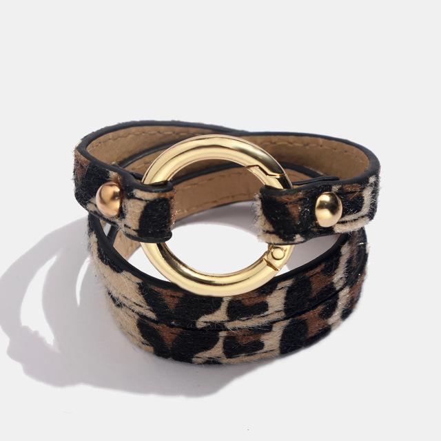 Unique Leopard Big Bracelets