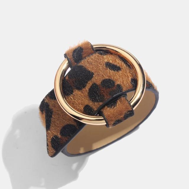 Unique Leopard Big Bracelets