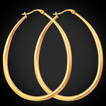 Genuine Indi-Boho Large Hoop Earrings