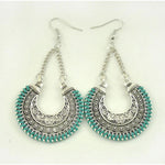 Vintage Silver Bohemian Earrings